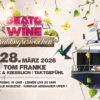 Beats & Wine auf dem Rhein 2026 „Frühlingserwachen“